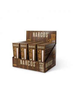 NARCOS Cones Brown 109mm ( dis 32 x 3 pcs )