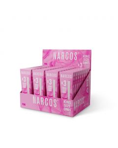 NARCOS Cones Pink 109mm ( dis 32 x 3 pcs )