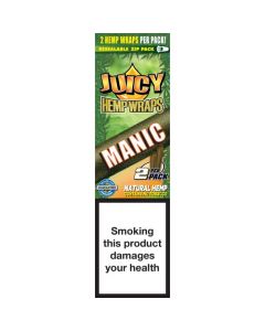 Juicy Jay's Hempwraps Manic (Mango/Papaya) Twist 1 pack 2L