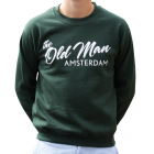 OLD MAN CREW SWEATER FOREST M